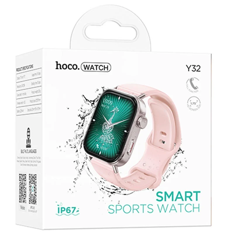 ceas smartwatch sport hoco y32 – bluetooth 5 0 functie apel baterie~408276 ceas smartwatch sport hoco y32 – bluetooth 5 0 functie apel baterie~408276